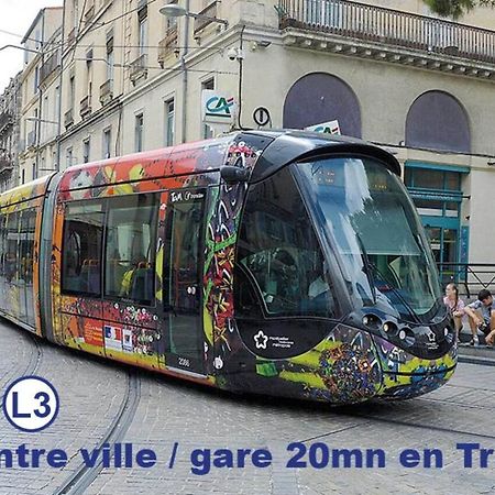 Montpellier Studio Climatise Extérieur photo